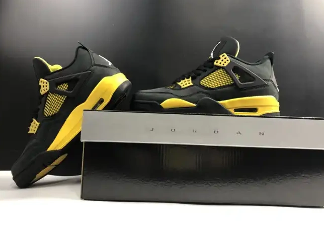 Cheap LUCY 4 Air Thunder Retro Jordan 308497-008 0503